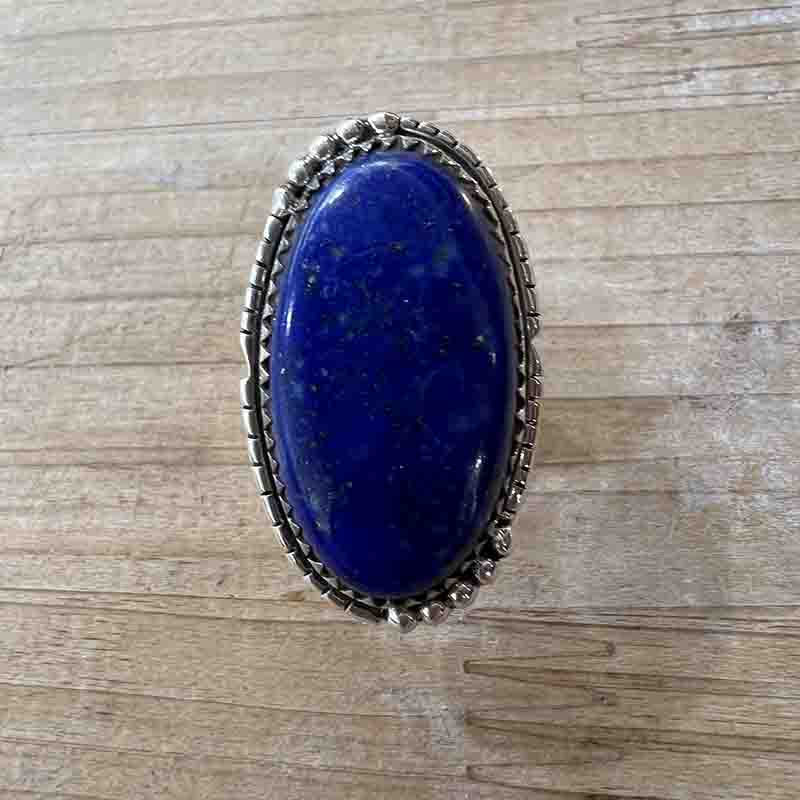 bague lapis lazuli argent 925